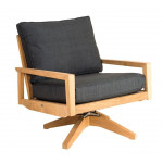 Alexander Rose Roble Swivel Lounge Armchair With Cushion Alexander Rose Roble Swivel Lounge Armchair With Cushion