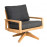 Alexander Rose Roble Swivel Lounge Armchair With Cushion