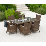 Alexander Rose San Marino 6 Seat Rectangular Set Alexander Rose San Marino 6 Seat Rectangular Set