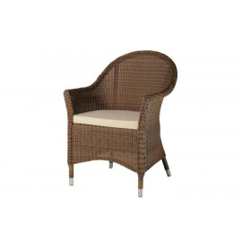 Alexander Rose San Marino Curved Top Armchair with Cushion