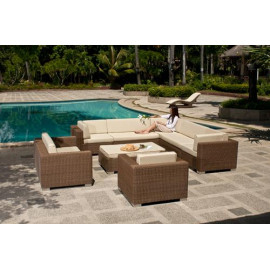 Alexander Rose San Marino Lounge Chair with Cushion Alexander Rose San Marino Lounge Chair with Cushion