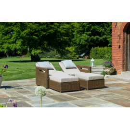 Alexander Rose San Marino Lovers Recliner with Cushion Alexander Rose San Marino Lovers Recliner with Cushion