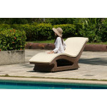 Alexander Rose San Marino Raised Sunbed With Cushion Alexander Rose San Marino Raised Sunbed With Cushion