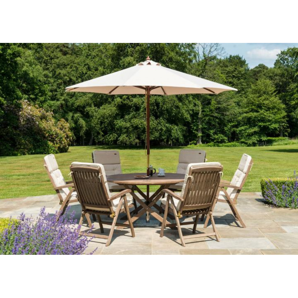 Alexander Rose Sherwood 6 Seat Recliner Set Alexander Rose Sherwood 6 Seat Recliner Set