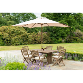 Alexander Rose Sherwood 6 Seat Rectangular Set