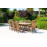Alexander Rose Sherwood 8 Seat Oval Extending Dining Set
