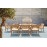 Alexander Rose Sorrento 240cm Teak Plank Dining Set