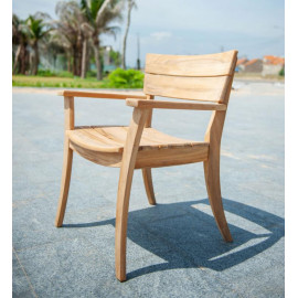 Alexander Rose Sorrento 240cm Teak Plank Dining Set