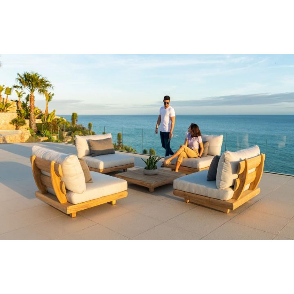 Alexander Rose Sorrento 4 Seat Lounge Set