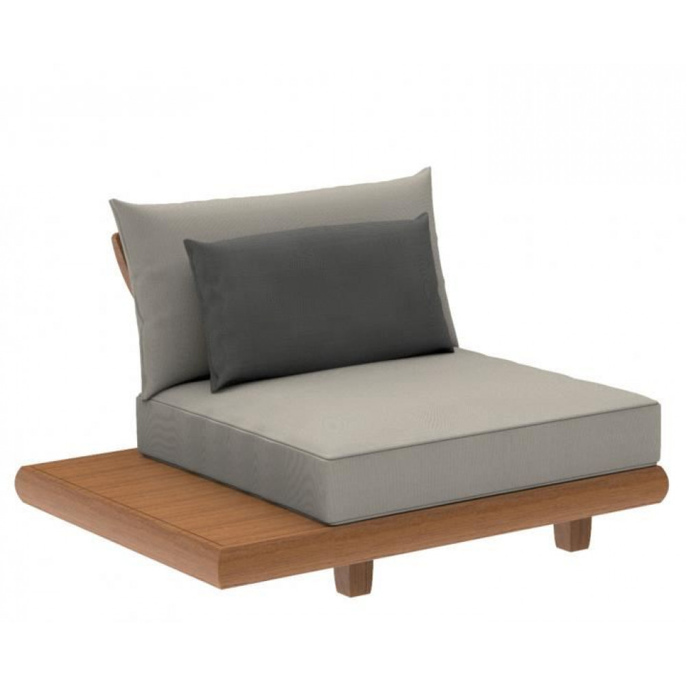 Alexander Rose Sorrento Lounge Single Modular Chair With Extension Alexander Rose Sorrento Lounge Single Modular Chair With Extension