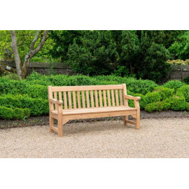 Alexander Rose Teak Park Bench 6ft