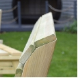 Barrowden Companion Seat (Angled) with Curved Coffee Table