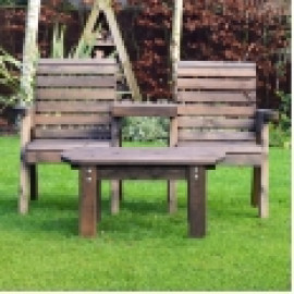 Barrowden Companion Seat (Straight) with Curved Coffee Table