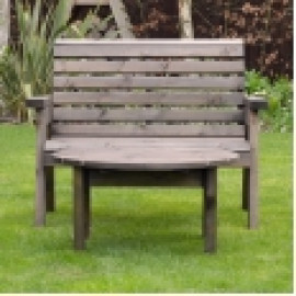 Barrowden Double Seat with Circular Coffee Table