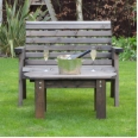 Barrowden Double Seat with Curved Coffee Table