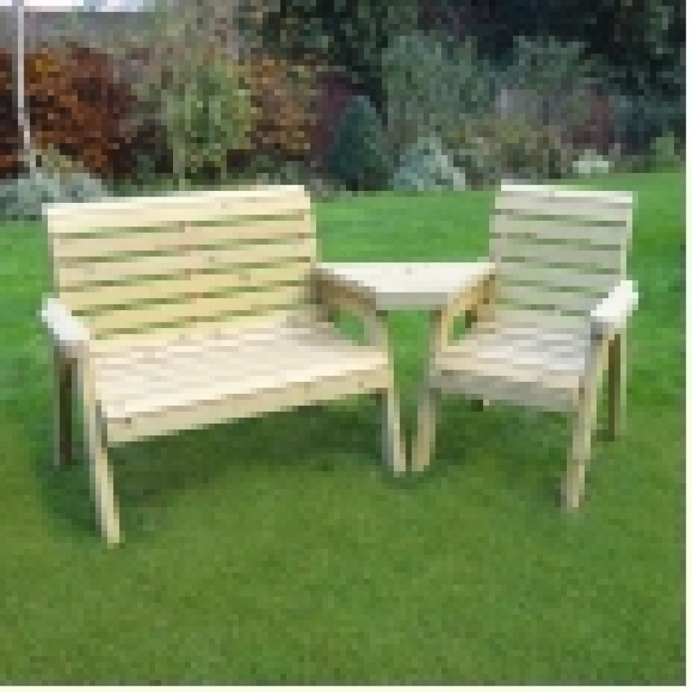 Barrowden Double/Single Companion Seat - Angled 