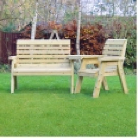 Barrowden Double/Single Companion Seat - Angled 