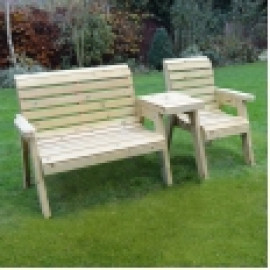 Barrowden Double/Single Companion Seat - Straight  Barrowden Double/Single Companion Seat - Straight