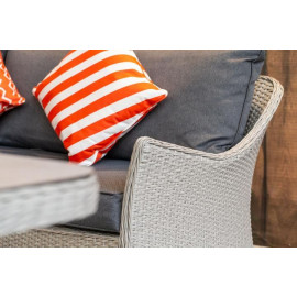 Bespoke Cloud Casual Dining Ceramic Fire Pit Set