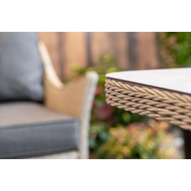 Bespoke Cloud Casual Dining Ceramic Fire Pit Set