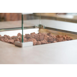 Bespoke Cloud Casual Dining Ceramic Fire Pit Set