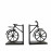 Bicycle Book Ends – from Elur