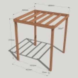 Box Pergola - 4 Post Box Pergola - 4 Post