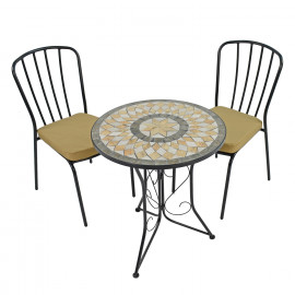 Brava Bistro Set – 2 chair options