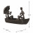 Romantic Boat Trip – Elur Iron Figurine