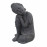 Buddha Crouching – charcoal effect
