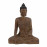 Buddha Sitting Carved Wood Effect