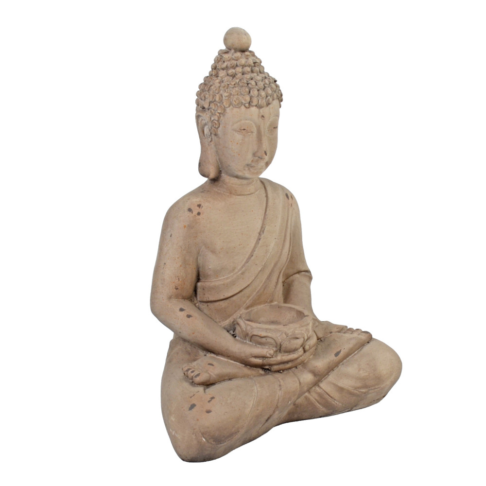 Buddha Sitting – weathered stone effect Buddha Sitting – weathered stone effect