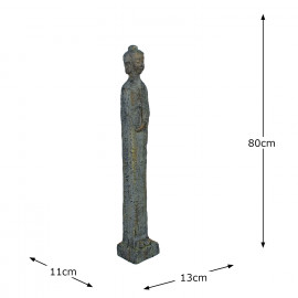 Buddha Thin medium – patina bronze effect