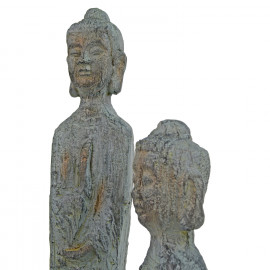 Buddha Thin medium – patina bronze effect