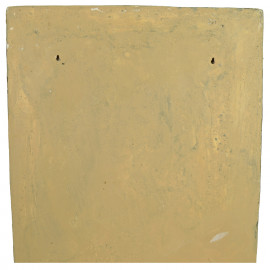 Buddha Wall Plaque – carved wood effect