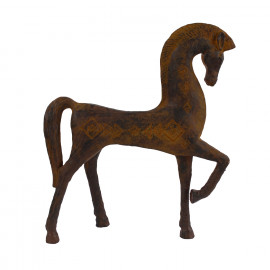 Contemporary Horse Carved Wood Effect Contemporary Horse Carved Wood Effect