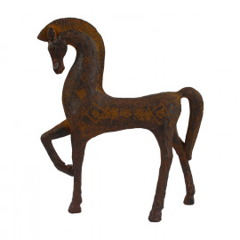 Contemporary Horse Carved Wood Effect Contemporary Horse Carved Wood Effect