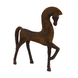 Contemporary Horse Carved Wood Effect Contemporary Horse Carved Wood Effect