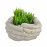Cupped Hands Planter – weathered stone effect