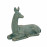 Deer Lying Small Aluminium – gold verdigris