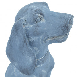 Dog Sitting – blue iron effect Dog Sitting – blue iron effect