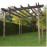 Double Garden Pergola - 4 Post