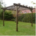 Double Premium Pergola - 4 Post