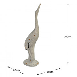 Egret Tall – weathered stone effect Egret Tall – weathered stone effect