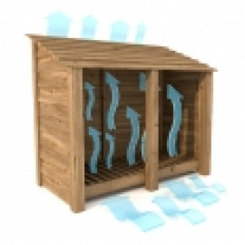 Empingham log store - 4ft Empingham log store - 4ft