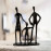 Family of 3 Outing – Elur Iron Figurine