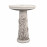 Floral Birdbath
