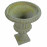 Fluted Urn Medium 49cm Verdigris Effect