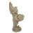 Gnome Standing 50cm Weathered Dark Stone Effect