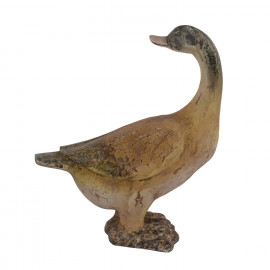 Goose Carved Wood Effect